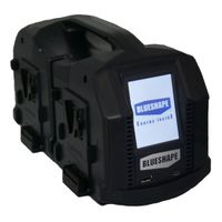Blueshape Chargeur de batterie portable 4 canaux V-Mount CVS4XL