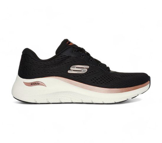 Skechers Arch Fit 2.0 Glow The Distance Sneakers - Zwart - Maat 39