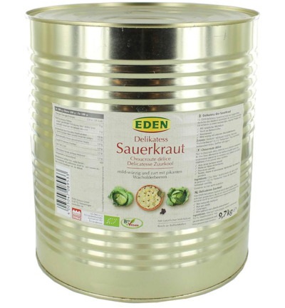 EDEN Zuurkool Blik 9700gr