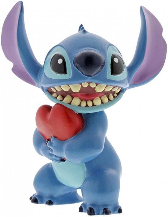 Disney Showcase Collection Stitch Heart Figurine