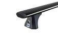 Dakdrager Cruz AIRO DARK X aerodynamische aluminium dakdrager zwart (128 cm) 925-785
