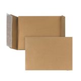 Bong Vouwzakken C5 (250 stuks) 229 x 162 x 30 mm | zelfklevende vouwzakken met wc-bodem en zijvouw | verzendtassen C5 van bruin kraftpapier | enveloppen 110 g/m² | bruin