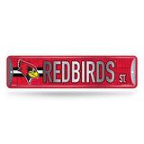 Rico Industries NCAA Illinois State Redbirds metalen straatnaambord 4" x 15"