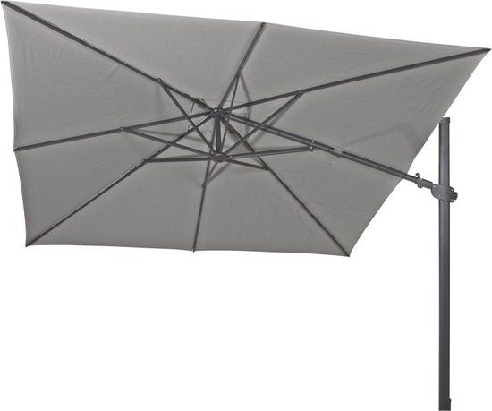 4-Seasons Outdoor Siesta Premium - Zweefparasol - 300 x 300 cm - Antraciet