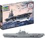 Revell Maquette Navires - 75824 USS Enterprise CV-6 - Classe Yorktown - Porte-avions - Kit de démarrage Plastique - 1:1200 - Modélisme