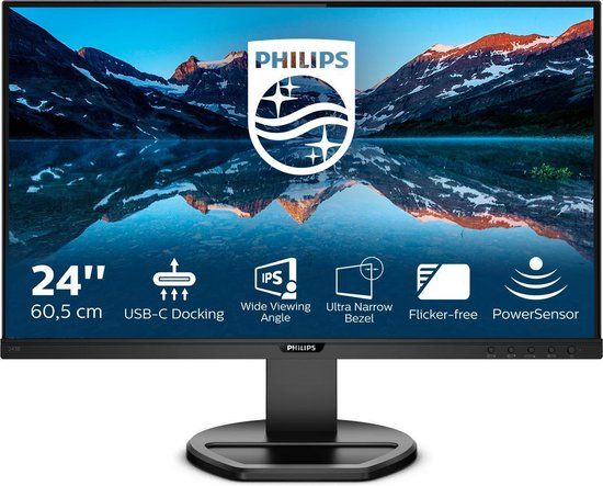 Philips 243B9 - 24 inch Full HD IPS Monitor with USB-C