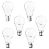 Osram LED CLASSIC A 8W 827 Frosted B22d, 6-Pack