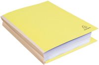 Exacompta FOREVER® 320 g/m2 - Pak van 25 dossiermappen met linnen rug - A4 - Geel