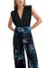 Desigual Jumpsuit blauw / nachtblauw / donkerlila / wit