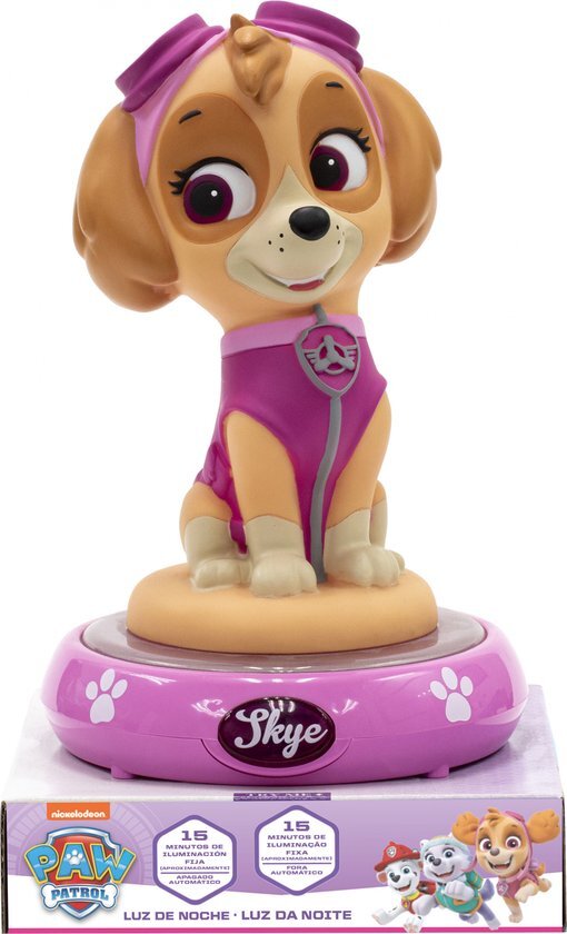 PAW Patrol Nachtlampje The Skye 3D (25 cm)