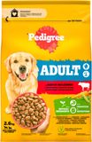 Pedigree 3x Adult Hondenbrokken Rund en Groenten 2,6 kg