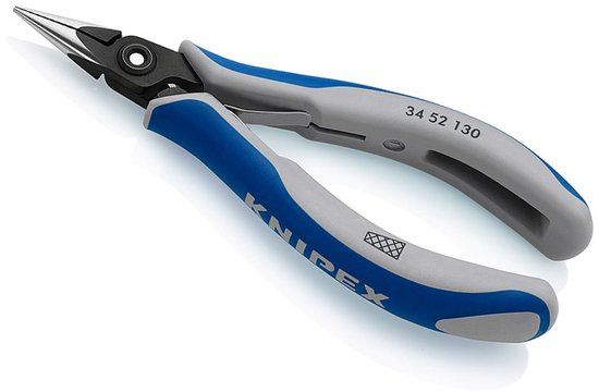 Knipex Precisie Electronicatang, Plat - 3452130