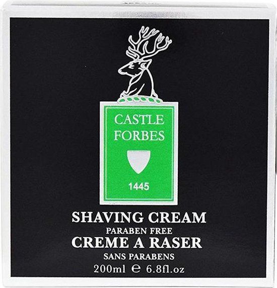 Castle Forbes Scheercrème 1445 - 200 ml - Crème - Unisex