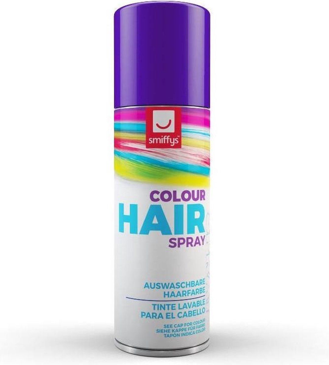 Smiffys Haarlak Hair Colour Paars - 5020570228449