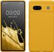 kwmobile telefoonhoesje geschikt voor Google Pixel 7a - Hoesje voor smartphone - In honinggeel
