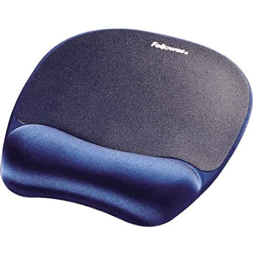 Fellowes Memory Foam polssteun met muismat - blauw