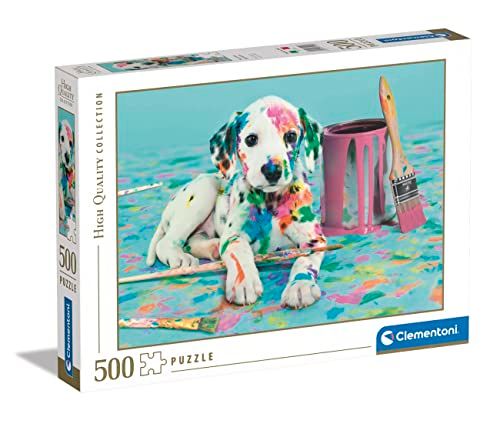 Clementoni Collection - The Funny Dalmatian - 500 Piece Puzzle for Adults - Made in Italy - Multicolor - 35150
