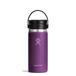 Hydro Flask Groot flexibel koffiedeksel van 473 ml, waterdicht, geïsoleerd, compatibel met bekerhouder, houdt dranken 24 uur koud en 12 uur warm, strandpruim