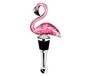 EDZARD Flamingo Flessendop H 13 cm, handgemaakt, traditionele glaskunst, voor wijn en champagne, tropische decoratie, cadeau-idee, zomer, bar accessoire