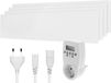 Mi-Heat Système de chauffage électrique anti-moisissure 200W avec minuterie 3 modules d'extension