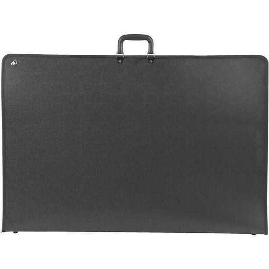 Merkloos Portfolio tekeningen opbergmap zwart A1 - Waterdichte map voor schetsen en tekeningen 92 x 62 cm