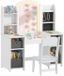 AIYAPLAY Ensemble de coiffeuse pour enfants - MDF - Blanc - 104x40x112cm