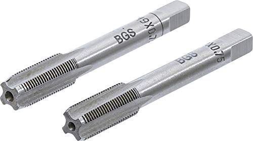 BGS 1900-M9X0.75-B - Draadsnijtap set - M9 x 0,75 mm - 2-delig