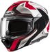 HJC F100 Bios Systeemhelm Zwart/Grijs/Rood XXL