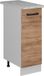 Vicco R-Line Apotheekkast – 30 cm WB Marmer Krachtige eik goud