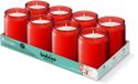 Bolsius Starlight Kaars Rood (8 Stuks) - Bolsius GJ468