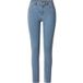 ESMARA® Jean push-up femme, coupe skinny, taille normale (bleu clair, 36)