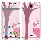 Royal Muurtattoo RS. 97245 kom zelfklevend voor Wiko Slide met motief Loving Tree