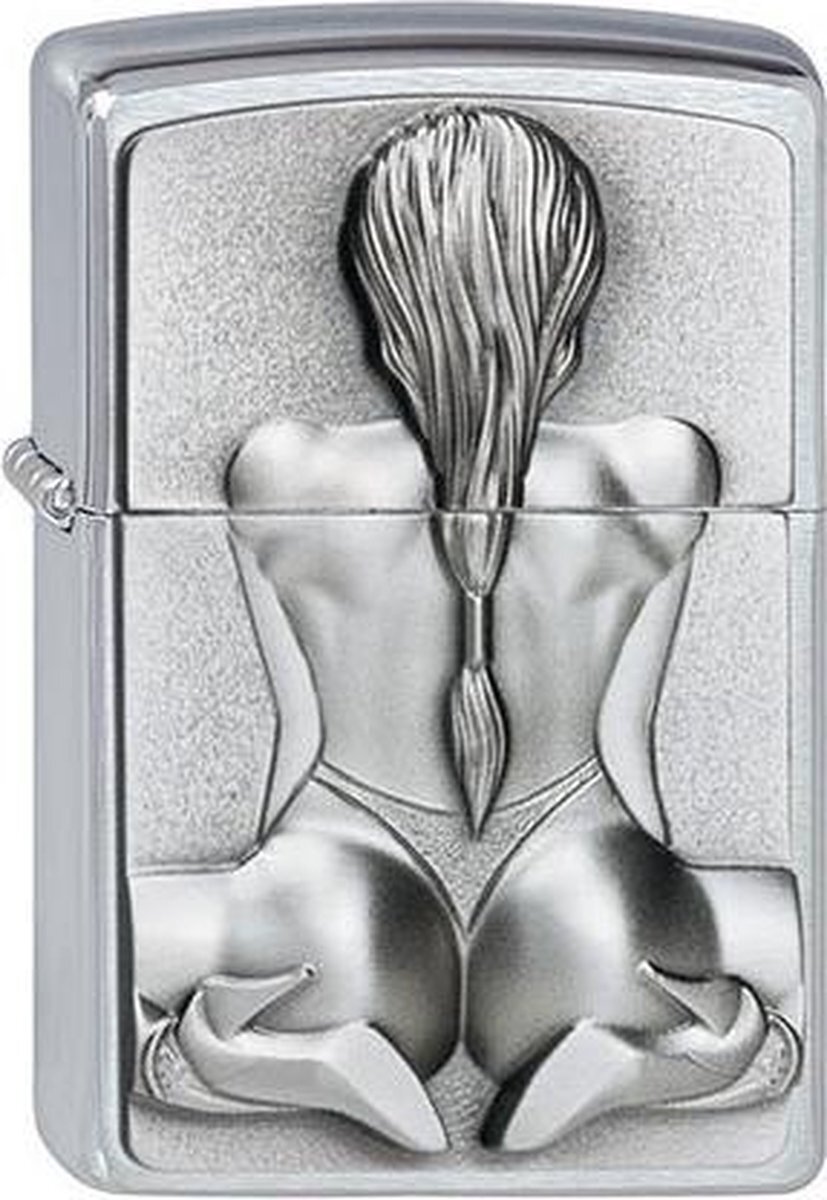 Zippo Aansteker Kneeling Girl