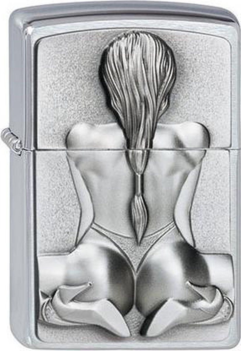 Zippo Aansteker Kneeling Girl - 4045233008887