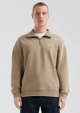 QS s.Oliver QS Sweatshirt met capuchon zandsteen Katoen Herfst/Winter 2025 Mannen S