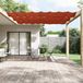 vidaXL - Auvent - vertical - 100x1200 cm - Tissu Oxford - Couleur terre cuite