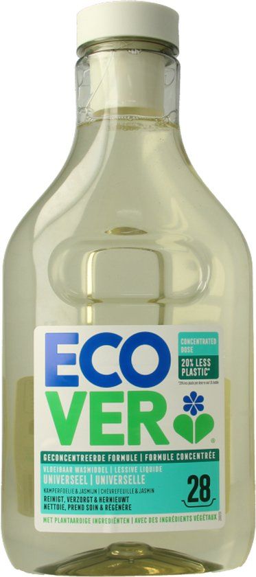Ecover Vloeibaar Wasmiddel Universeel Kamperfoelie & Jasmijn 1 liter