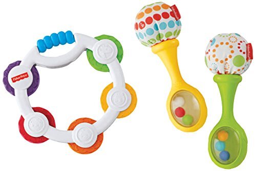 Fisher-Price Tambourine en Maracas geschenkset