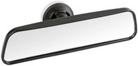 Lampa Platte binnenspiegel met zuignap | Afmeting 250x65mm | Zwenkgewricht | Vlakke binnenspiegel
