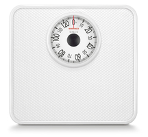 Soehnle Tempo - Mechanische personenweegschaal - Wit - 130 kg