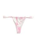 Next - Dames - Tanga-bikinislip met hoge taille - Roze