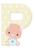 Janod Lettre P
