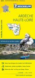 ARDECHE Michelin 331 Wegenkaart Ardeche, Haute-Loire Frankrijk 1:150000
