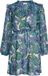Vila Vifalia Fine V-neck Dress - Lapis Blue - Women's Size 36 - Long Sleeve