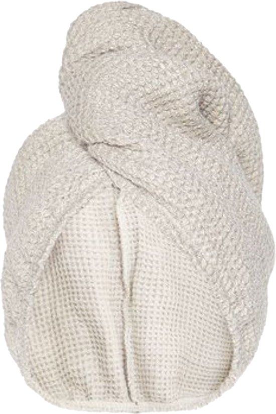 GLOV Linnen Haar Wrap Haar Tulband Beige