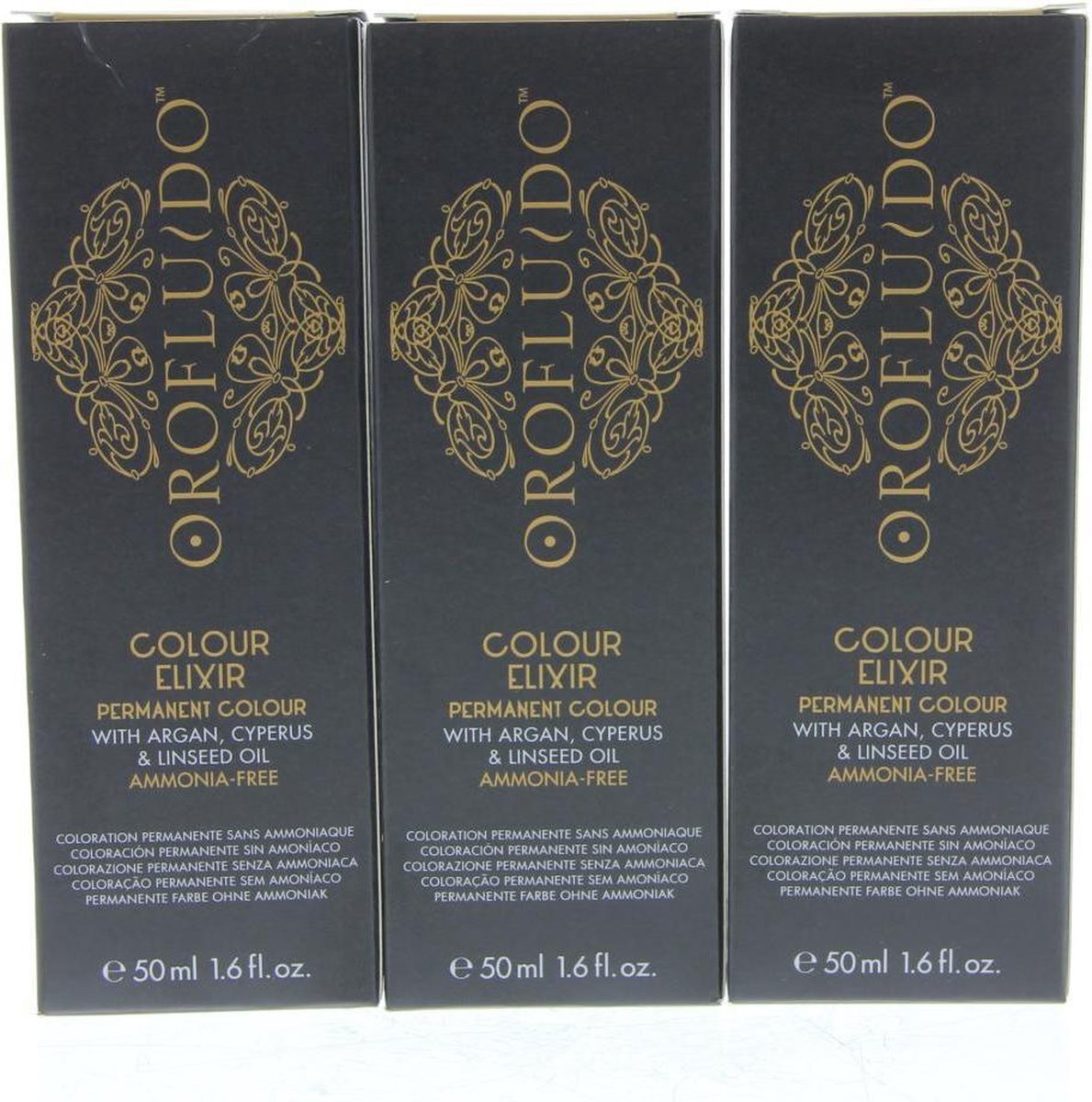 Orofluido Haarverf Colour Elixir Permanent Colour 5.20