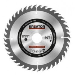 Kreator krt020403 zaagblad hout 130mm40t