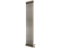 MonsterShop Monster Group BV Kolomradiator - 2-kolom 1800x380 mm - ruw metaal - incl. kraan