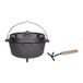 Esschert Design Pot de feu - 3,7 L - Noir - 28 cm