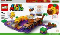 LEGO Super Mario Uitbreidingsset Wigglers Giftige Moeras 71383 - Paars